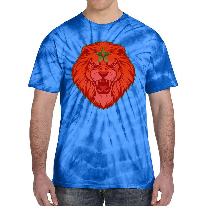 Lion Moroccan Soccer Supporter Morocco Flag Soccer Lover Gift Tie-Dye T-Shirt