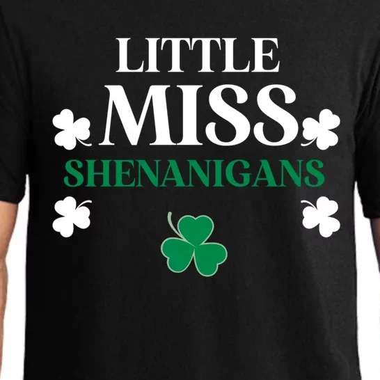 Little Miss Shenanigans St Patrick's Day Irish Cute Gift Pajama Set