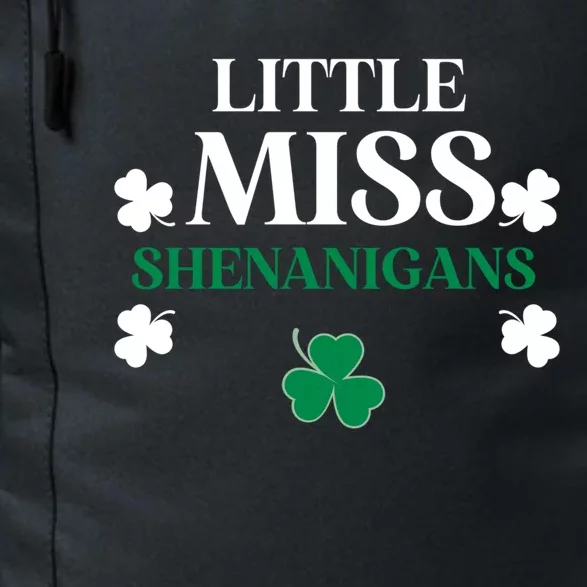 Little Miss Shenanigans St Patrick's Day Irish Cute Gift Daily Commute Backpack