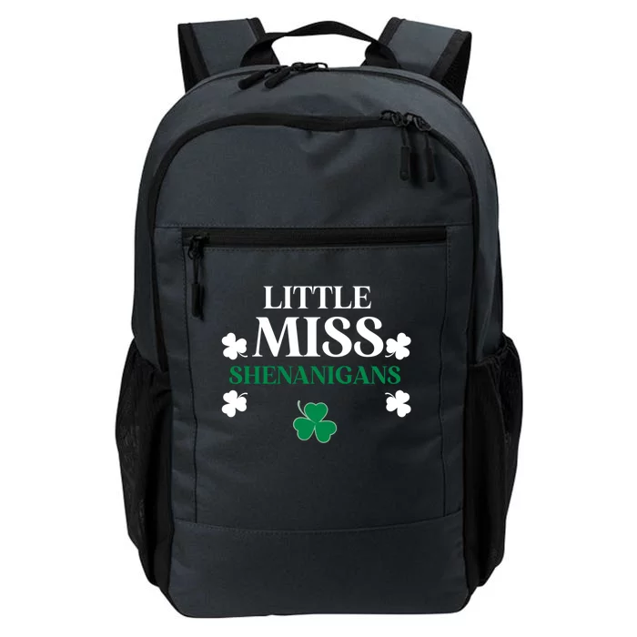 Little Miss Shenanigans St Patrick's Day Irish Cute Gift Daily Commute Backpack