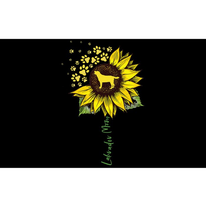 Labrador Mom Sunflower Labrador Retriever Gifts Dog Mom Mama Bumper Sticker