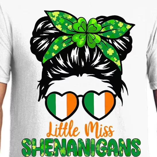 Little Miss Shenanigans St Patricks Day Pajama Set