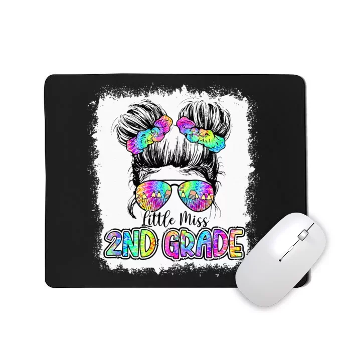 Little Miss Second Grade Girls 2nd Grade Girl Back To School Mousepad