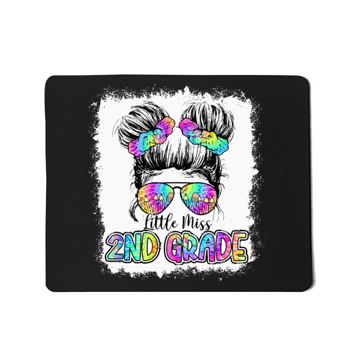 Little Miss Second Grade Girls 2nd Grade Girl Back To School Mousepad