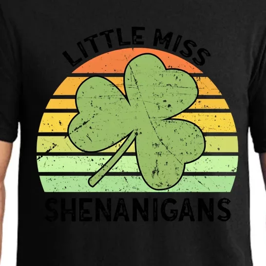 Little Miss Shenanigans Saint Patricks Shenanigans Gift Pajama Set