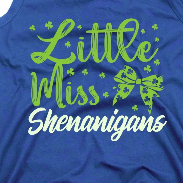 Little Miss Shenanigans St Patricks Day Gift Gift Tank Top