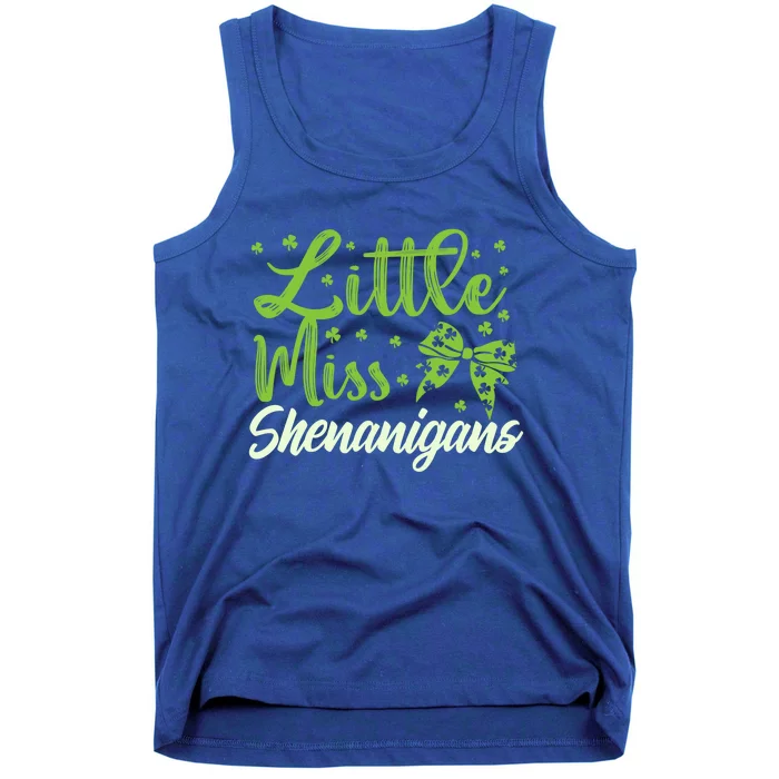 Little Miss Shenanigans St Patricks Day Gift Gift Tank Top