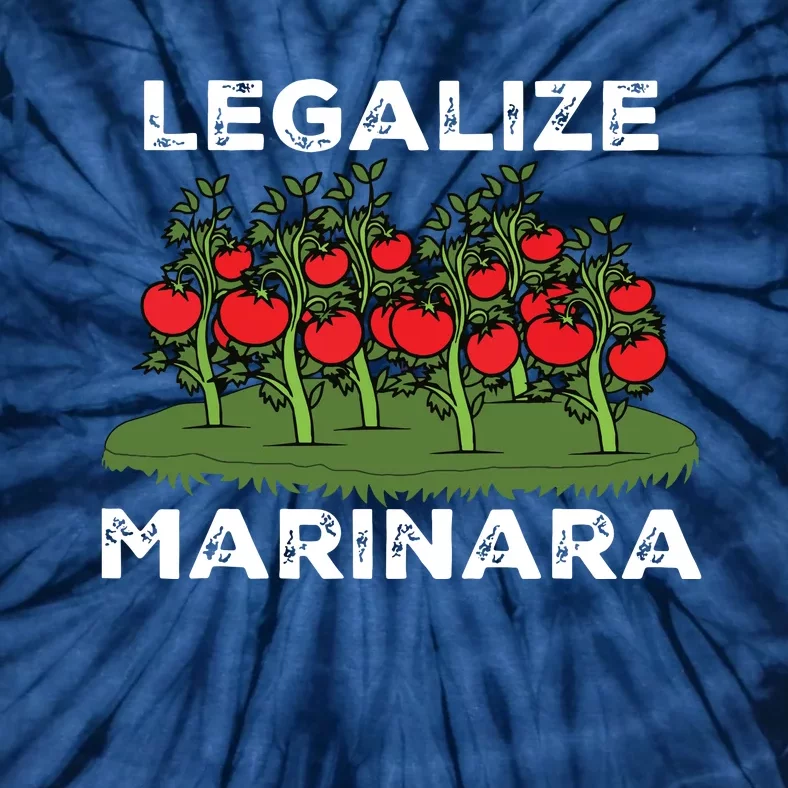 Legalize Marinara Sauce Italian Food Humor Tie-Dye T-Shirt