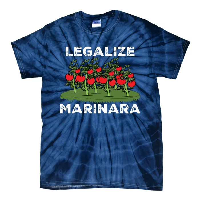 Legalize Marinara Sauce Italian Food Humor Tie-Dye T-Shirt