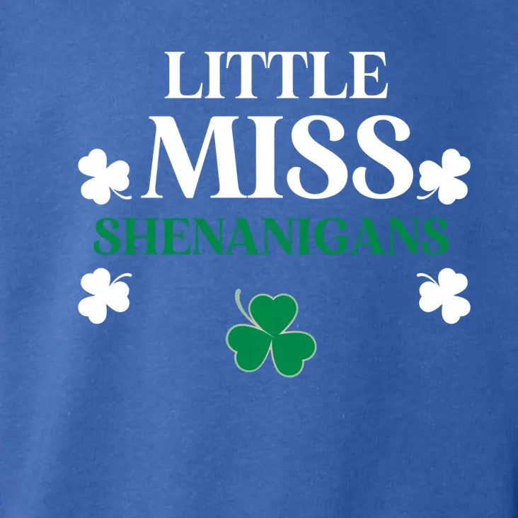 Little Miss Shenanigans St Patrick's Day Irish Cute Gift Toddler Hoodie