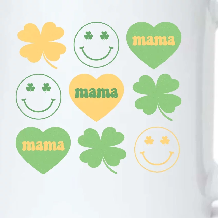 Lucky Mama St Patricks Day Black Color Changing Mug