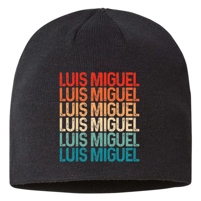 Luis Miguel Sol De Mexico Mexican Singer Retro 8 1/2in Sustainable Knit Beanie