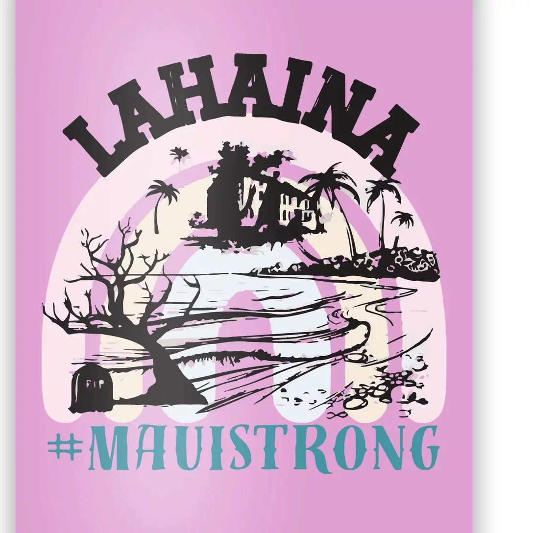 Lahaina Maui Strong Lahaina Banyan Tree Maui Hawaii Shoreline Poster