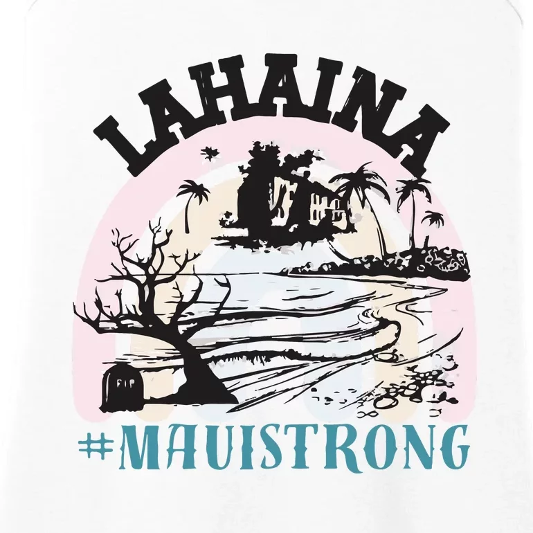 Lahaina Maui Strong Lahaina Banyan Tree Maui Hawaii Shoreline Ladies Essential Tank