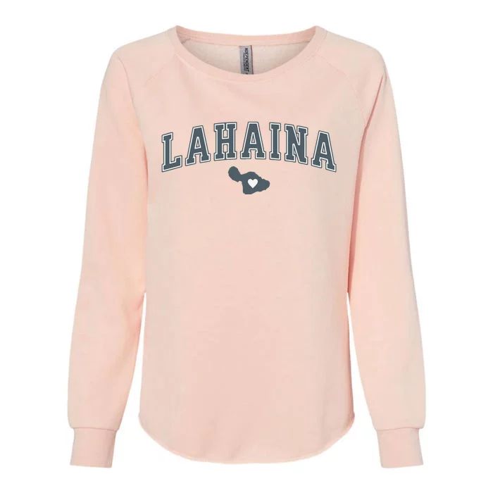 Lahaina Maui Strong Lahaina Banyan Tree Maui Hawaii Shoreline Womens California Wash Sweatshirt