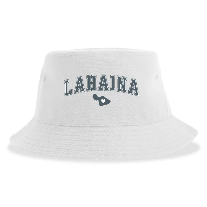 Lahaina Maui Strong Lahaina Banyan Tree Maui Hawaii Shoreline Sustainable Bucket Hat