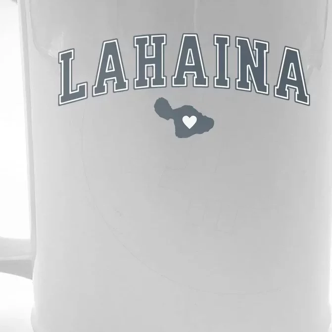 Lahaina Maui Strong Lahaina Banyan Tree Maui Hawaii Shoreline Front & Back Beer Stein