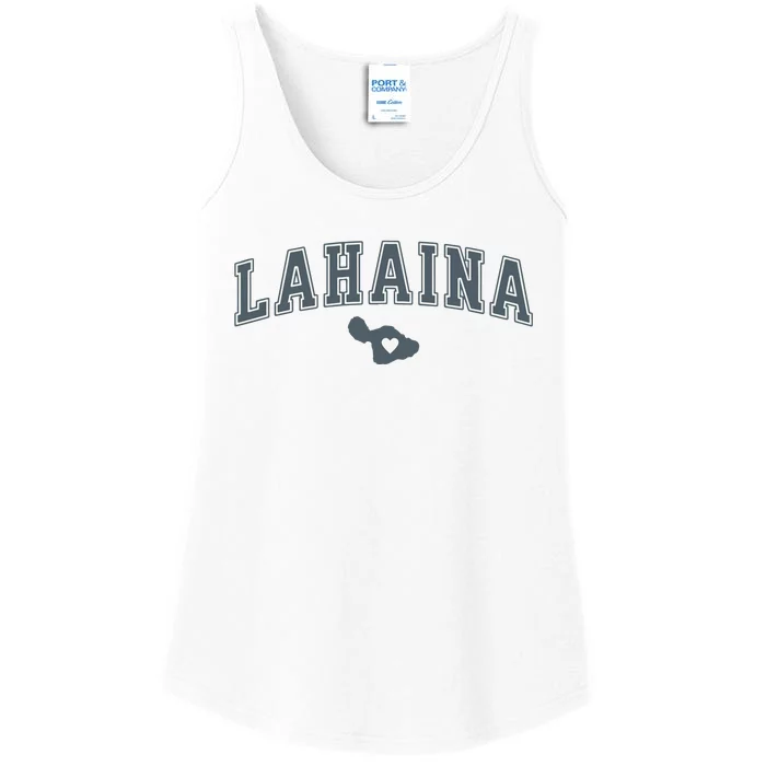 Lahaina Maui Strong Lahaina Banyan Tree Maui Hawaii Shoreline Ladies Essential Tank