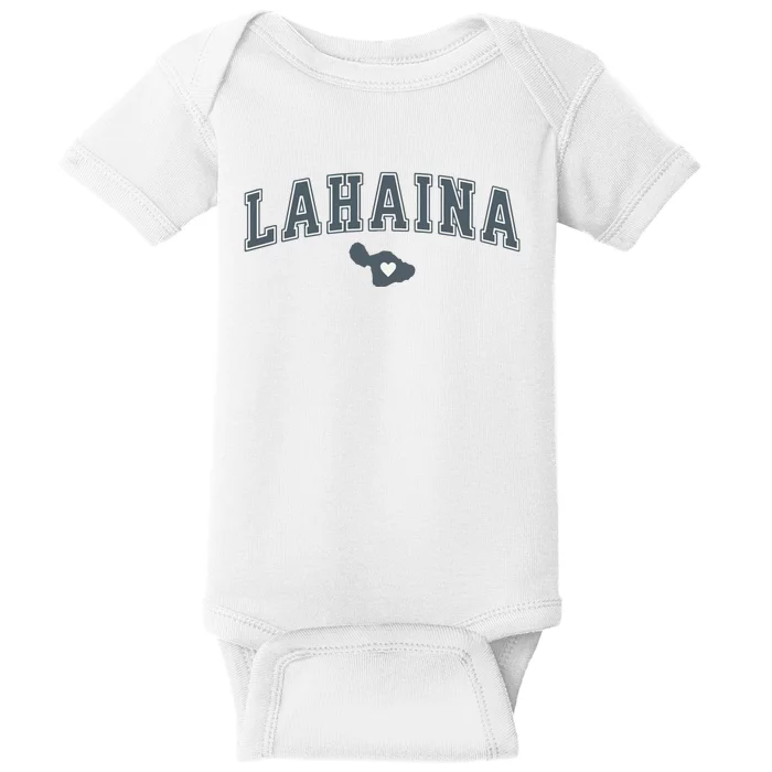 Lahaina Maui Strong Lahaina Banyan Tree Maui Hawaii Shoreline Baby Bodysuit