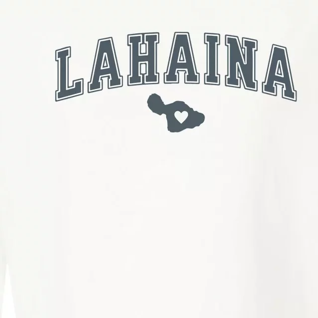 Lahaina Maui Strong Lahaina Banyan Tree Maui Hawaii Shoreline Cropped Pullover Crew