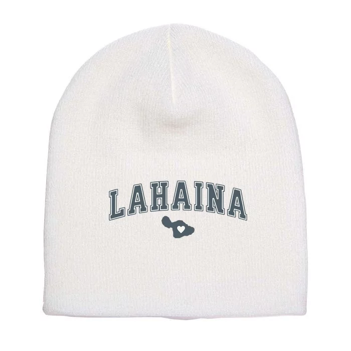 Lahaina Maui Strong Lahaina Banyan Tree Maui Hawaii Shoreline Short Acrylic Beanie