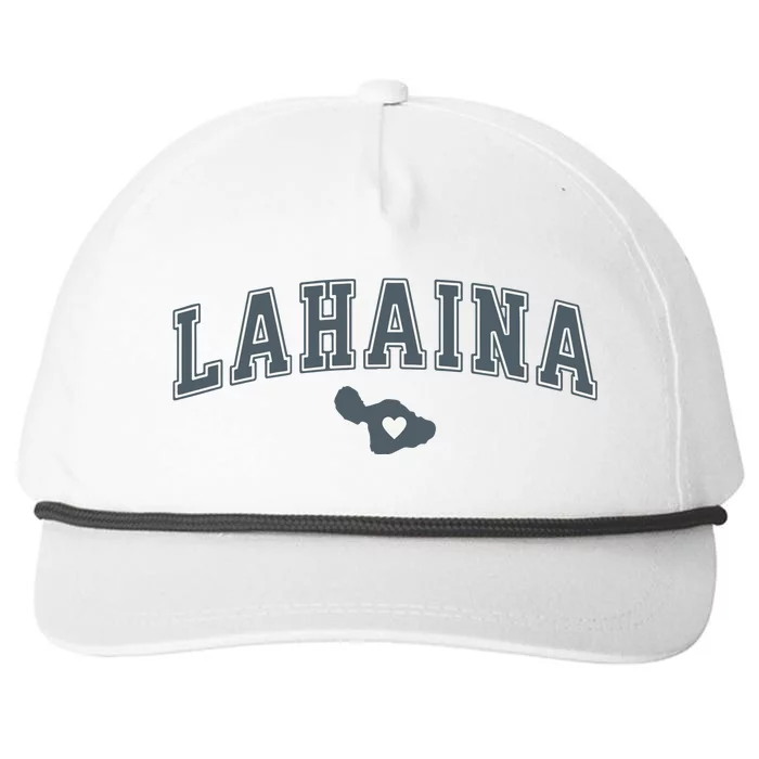 Lahaina Maui Strong Lahaina Banyan Tree Maui Hawaii Shoreline Snapback Five-Panel Rope Hat