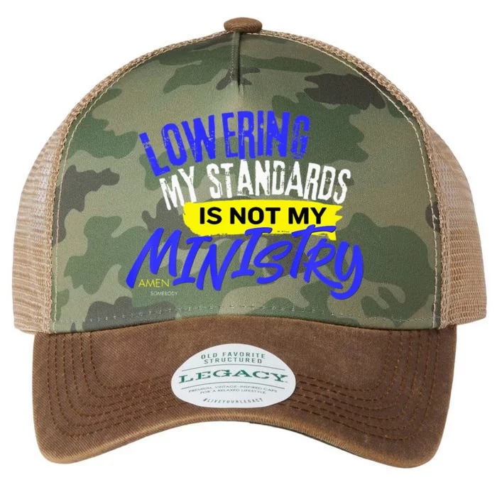 Lowering My Standards Is Not My Ministry A Somebody Legacy Tie Dye Trucker Hat