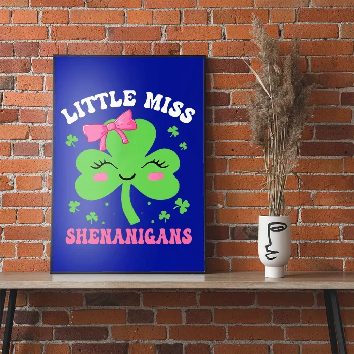 Little Miss Shenanigans St Patricks Day Poster