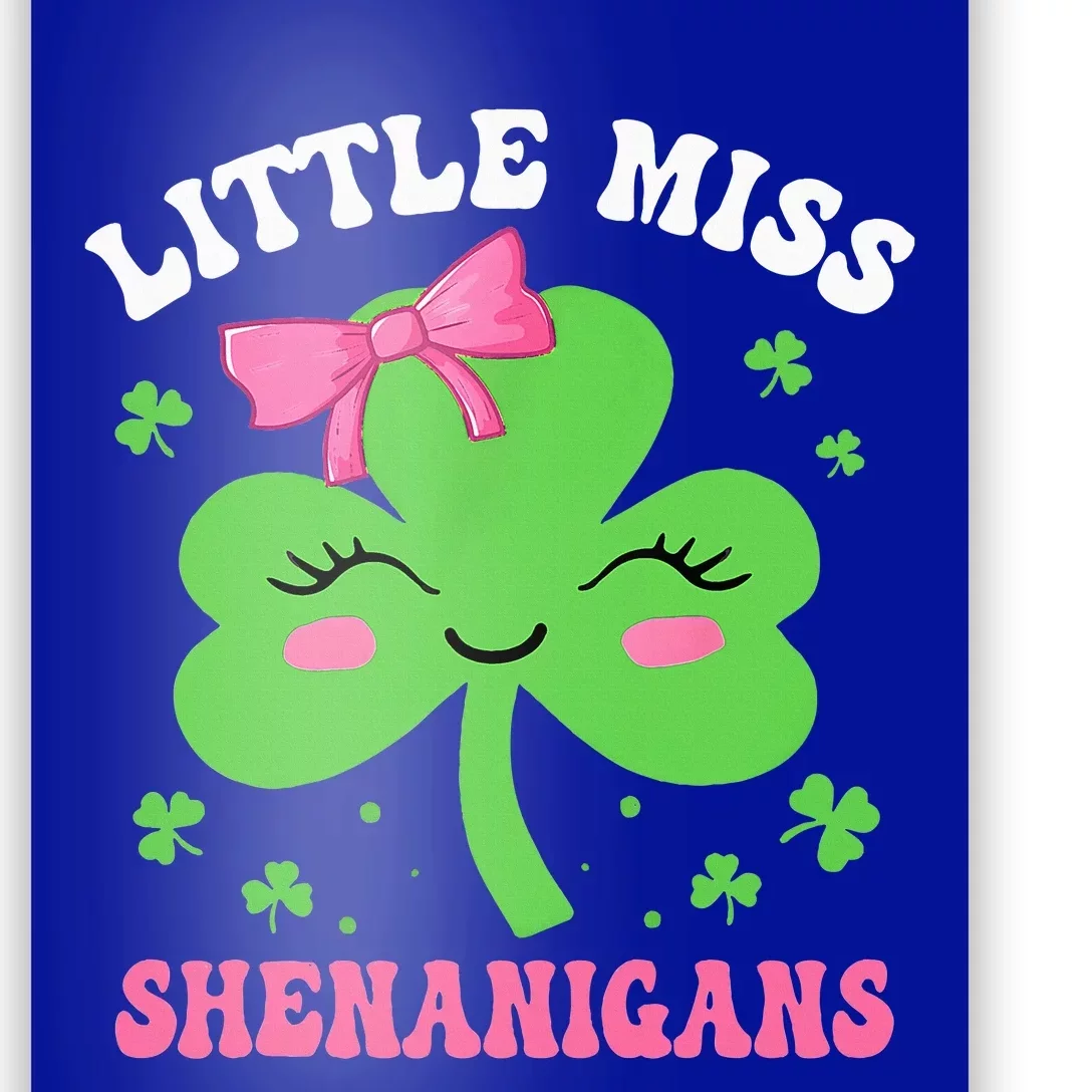 Little Miss Shenanigans St Patricks Day Poster