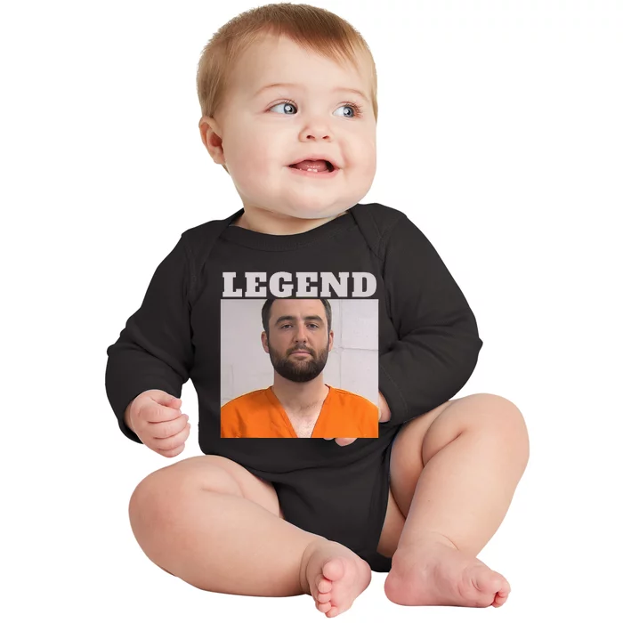 Legend Mugshot Scottie Golf Baby Long Sleeve Bodysuit