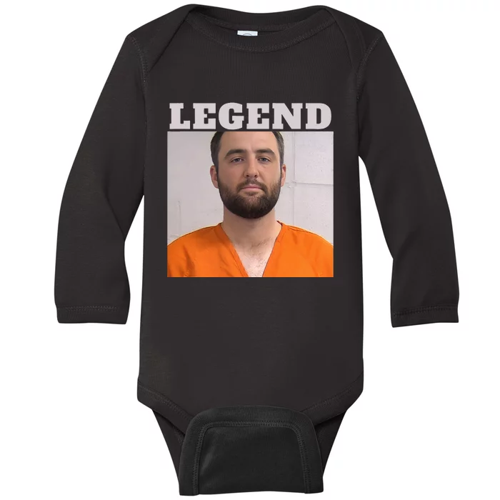 Legend Mugshot Scottie Golf Baby Long Sleeve Bodysuit