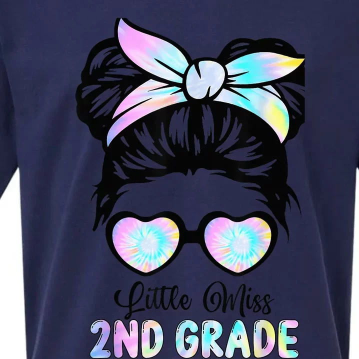 Little Miss Second Grade Girl Back To School Shirt 2nd Grade Sueded Cloud Jersey T-Shirt