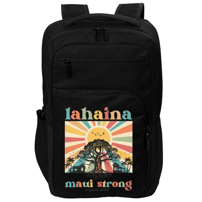 Lahaina Maui Strong Fundraiser Maui Fire Impact Tech Backpack