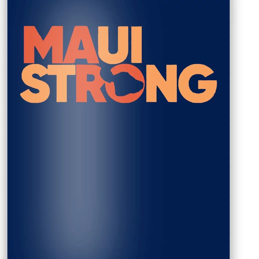 Lahaina Maui Strong Fundraiser Maui Fire Poster TeeShirtPalace