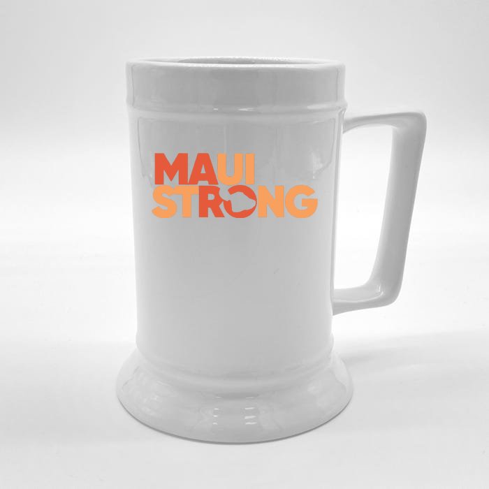 Lahaina Maui Strong Fundraiser Maui Fire Front & Back Beer Stein