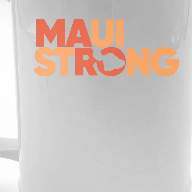 Lahaina Maui Strong Fundraiser Maui Fire Front & Back Beer Stein