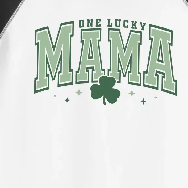 Lucky Mama St Patricks Day Toddler Fine Jersey T-Shirt