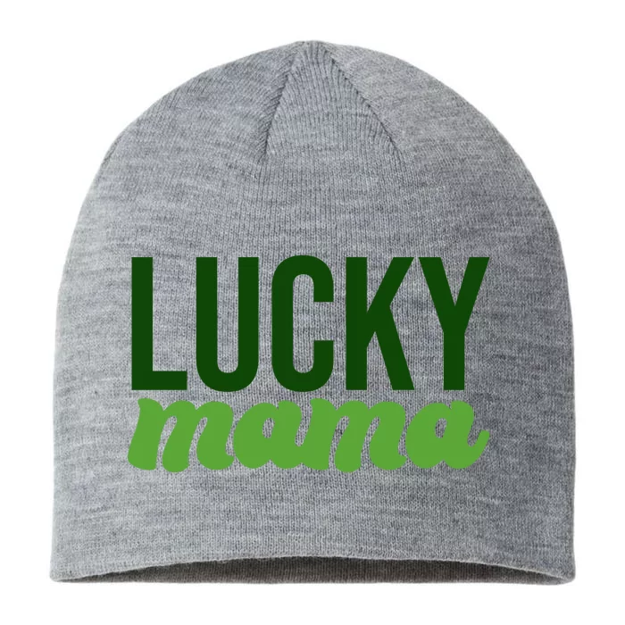 Lucky Mama St Patricks Day 8 1/2in Sustainable Knit Beanie