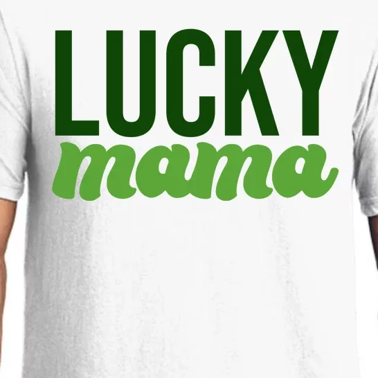 Lucky Mama St Patricks Day Pajama Set