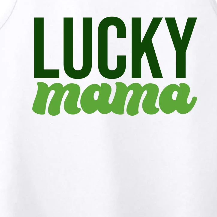 Lucky Mama St Patricks Day Performance Tank