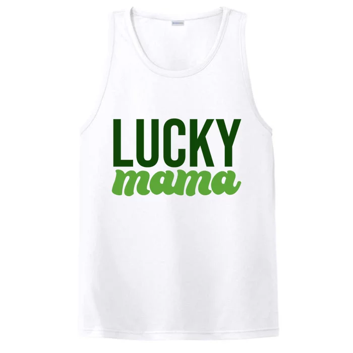 Lucky Mama St Patricks Day Performance Tank