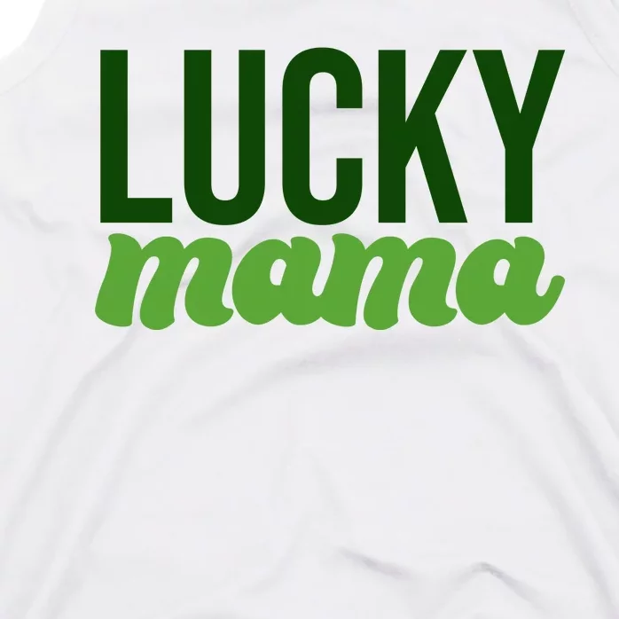 Lucky Mama St Patricks Day Tank Top