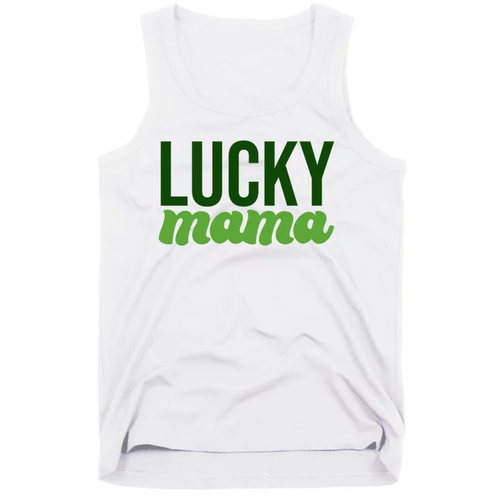 Lucky Mama St Patricks Day Tank Top