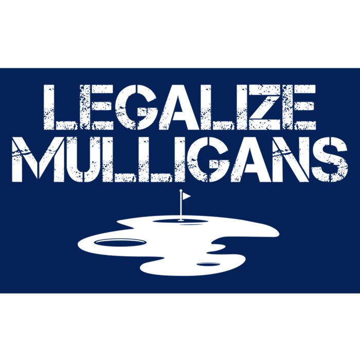 Legalize Mulligans Team Golfer Golfing Quote Saying Funny Bumper Sticker