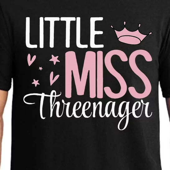 Little Miss Threenager Pajama Set