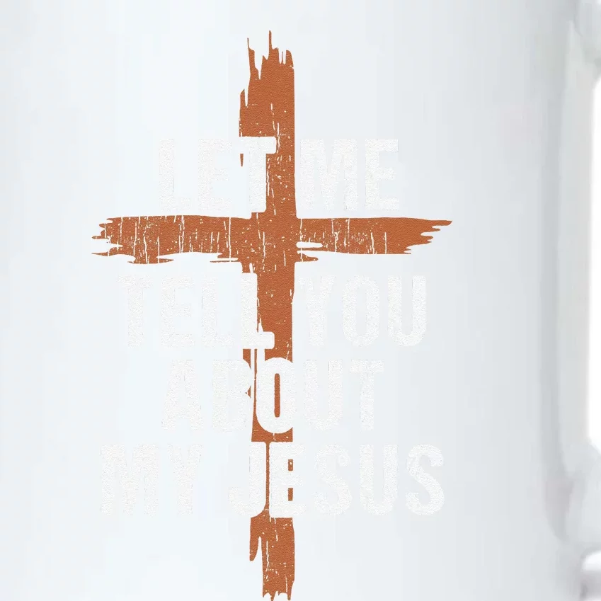 Let Me Tell You About My Jesus Dad Women Christian Black Color Changing Mug