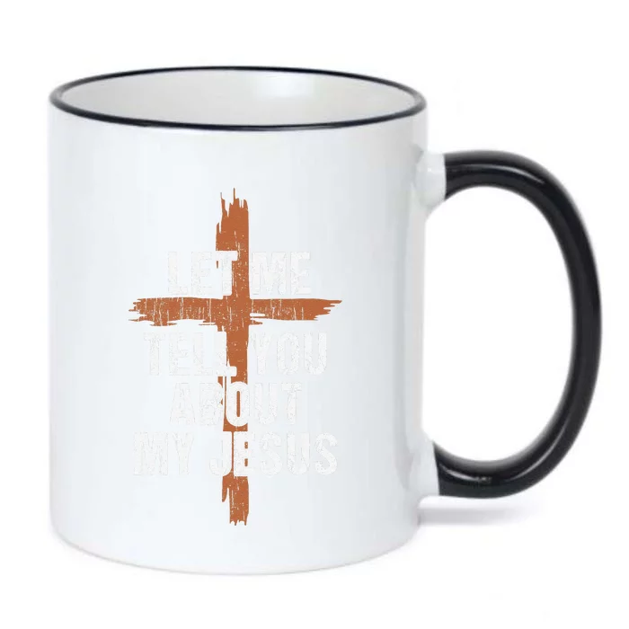 Let Me Tell You About My Jesus Dad Women Christian Black Color Changing Mug