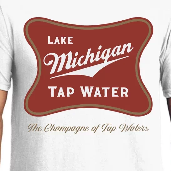 Lake Michigan Tap Water The Champagne Of Tap Waters Pajama Set