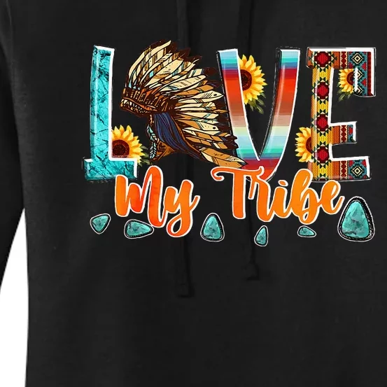 Love My Tribe Native American Women's Pullover Hoodie