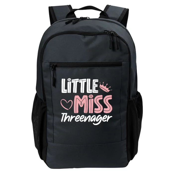 Little Miss Threenager Daily Commute Backpack